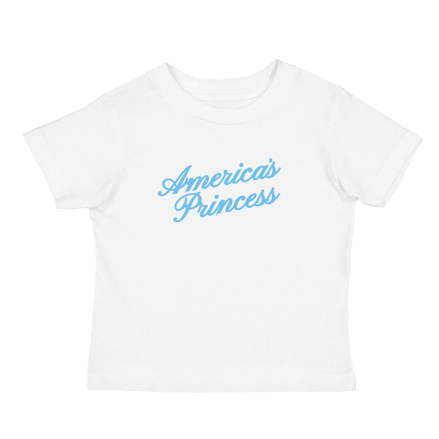 America's Princess Baby Tee - Powder Blue