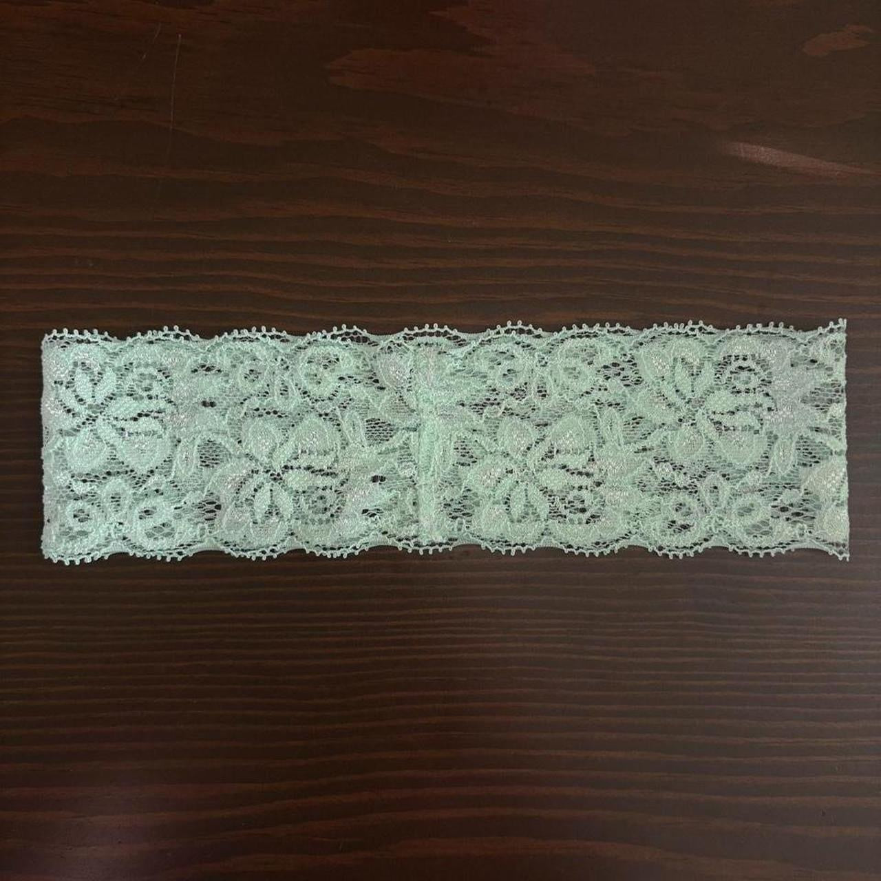 Mint Green Lace Headband