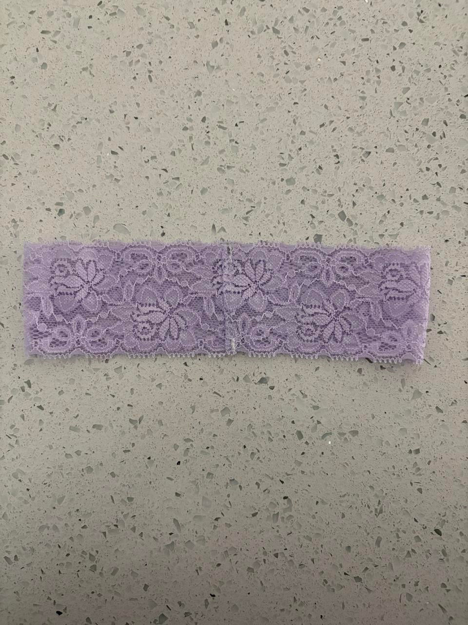 Lavender Lace Headband