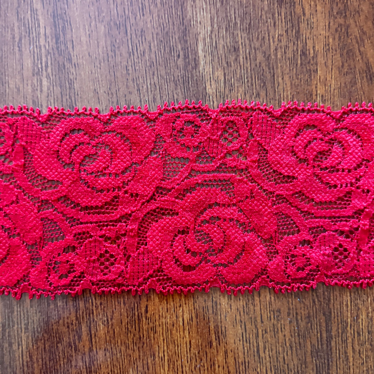Red Lace Headband