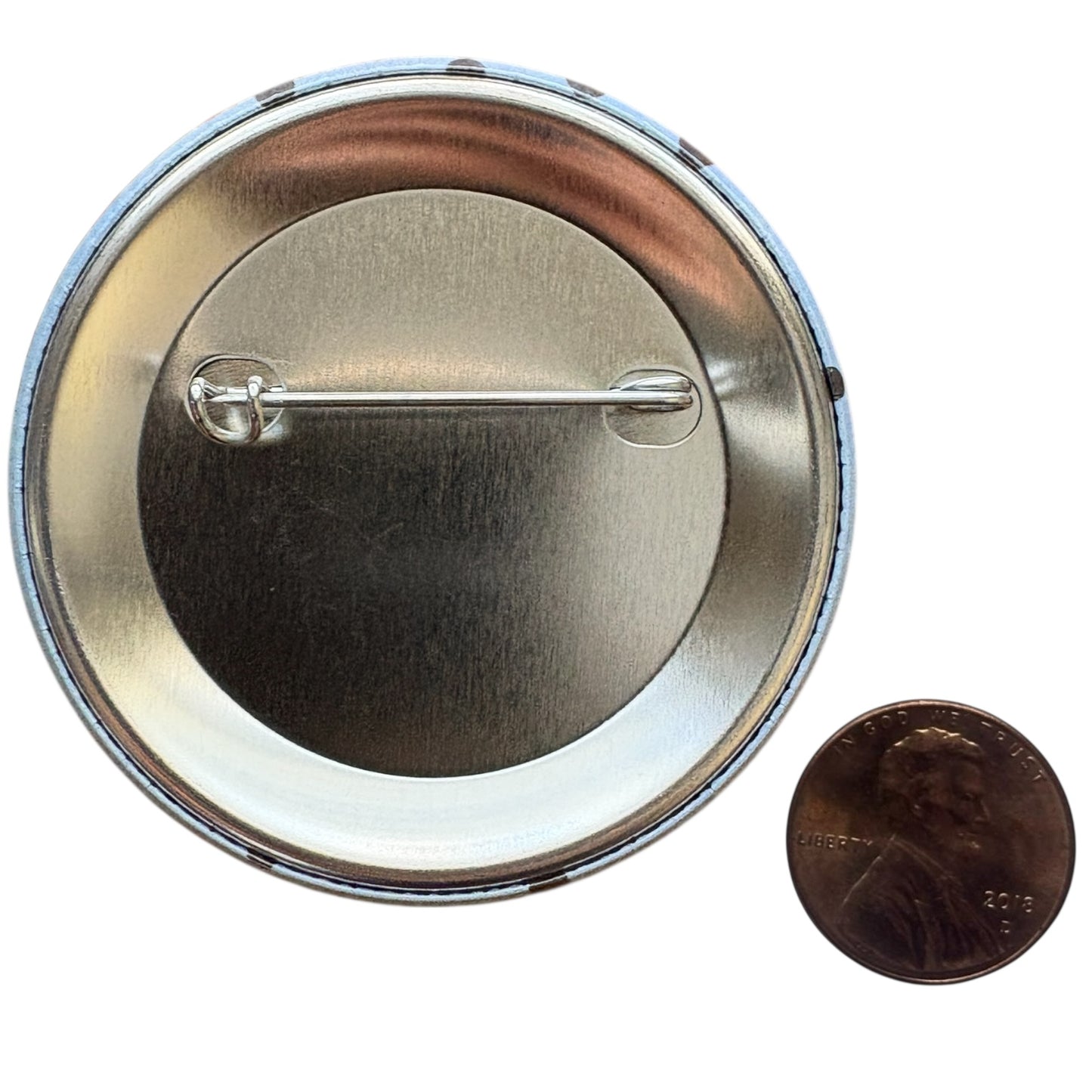 Love You Lots Polka Dot Button (Priscilla)