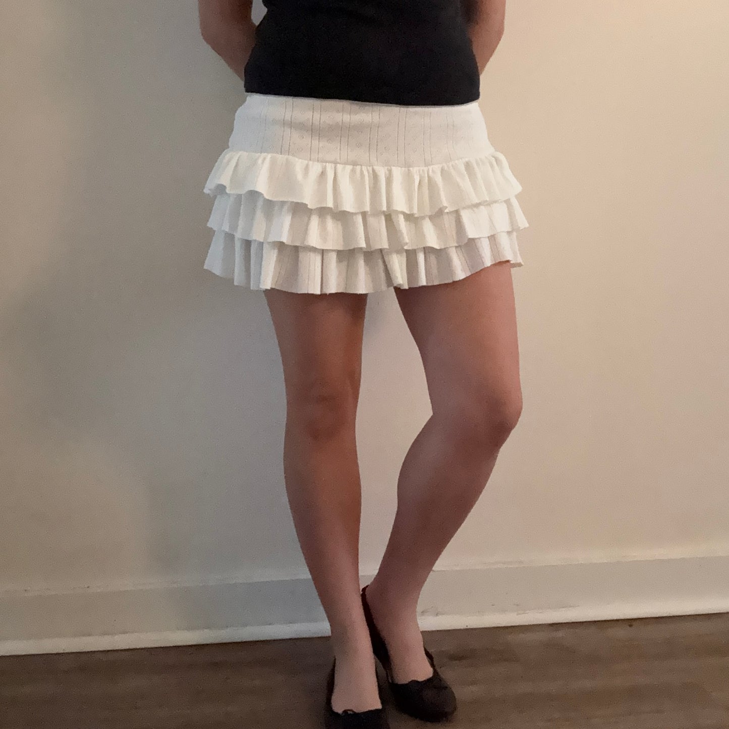 Ruffle Mini Skirt