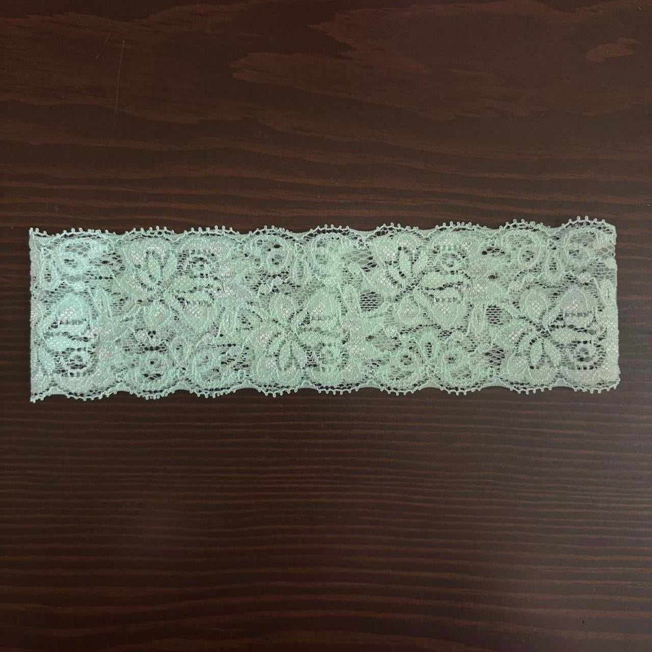 Mint Green Lace Headband