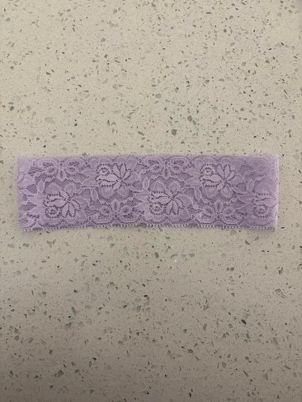 Lavender Lace Headband