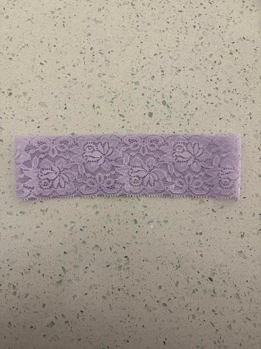 Lavender Lace Headband