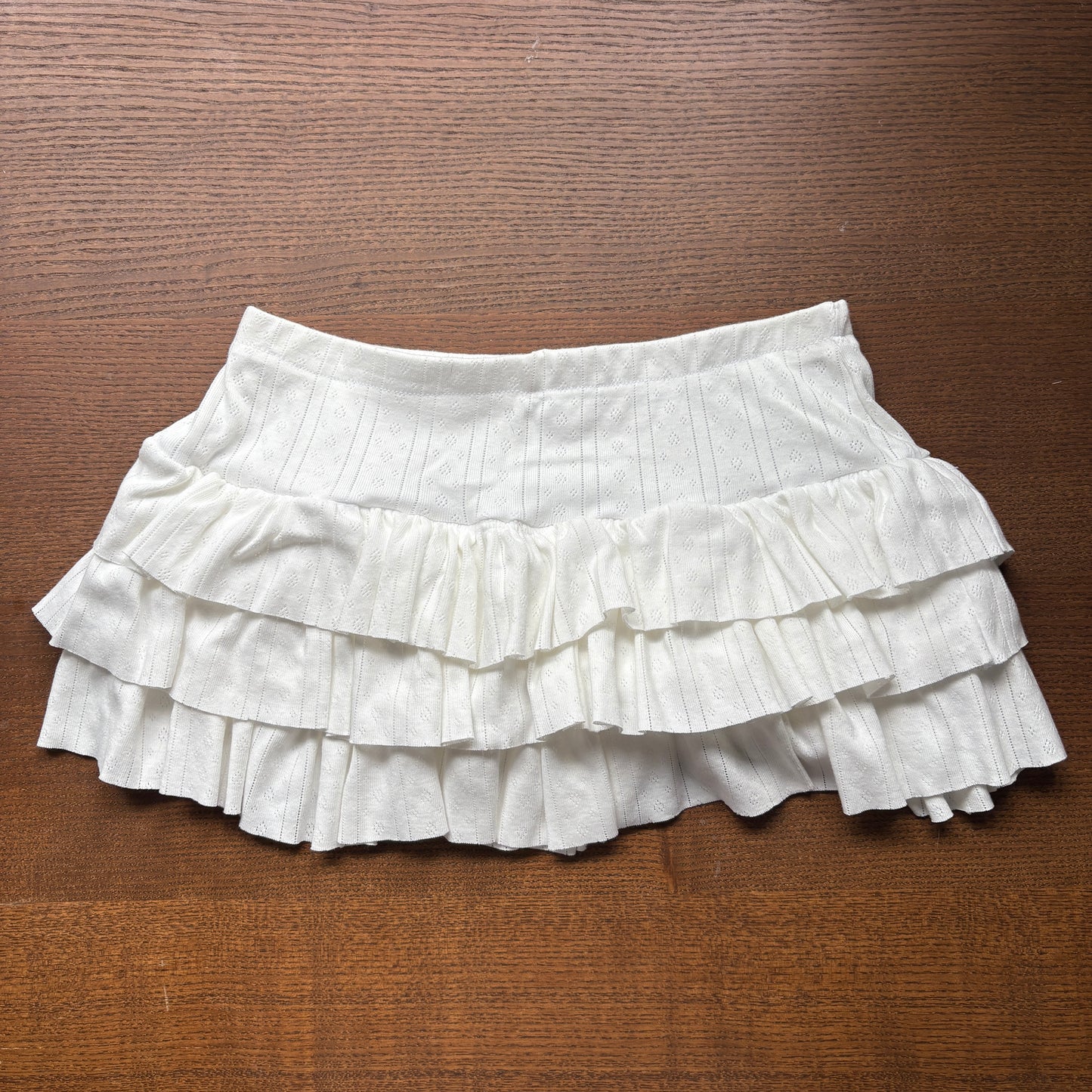 Ruffle Mini Skirt