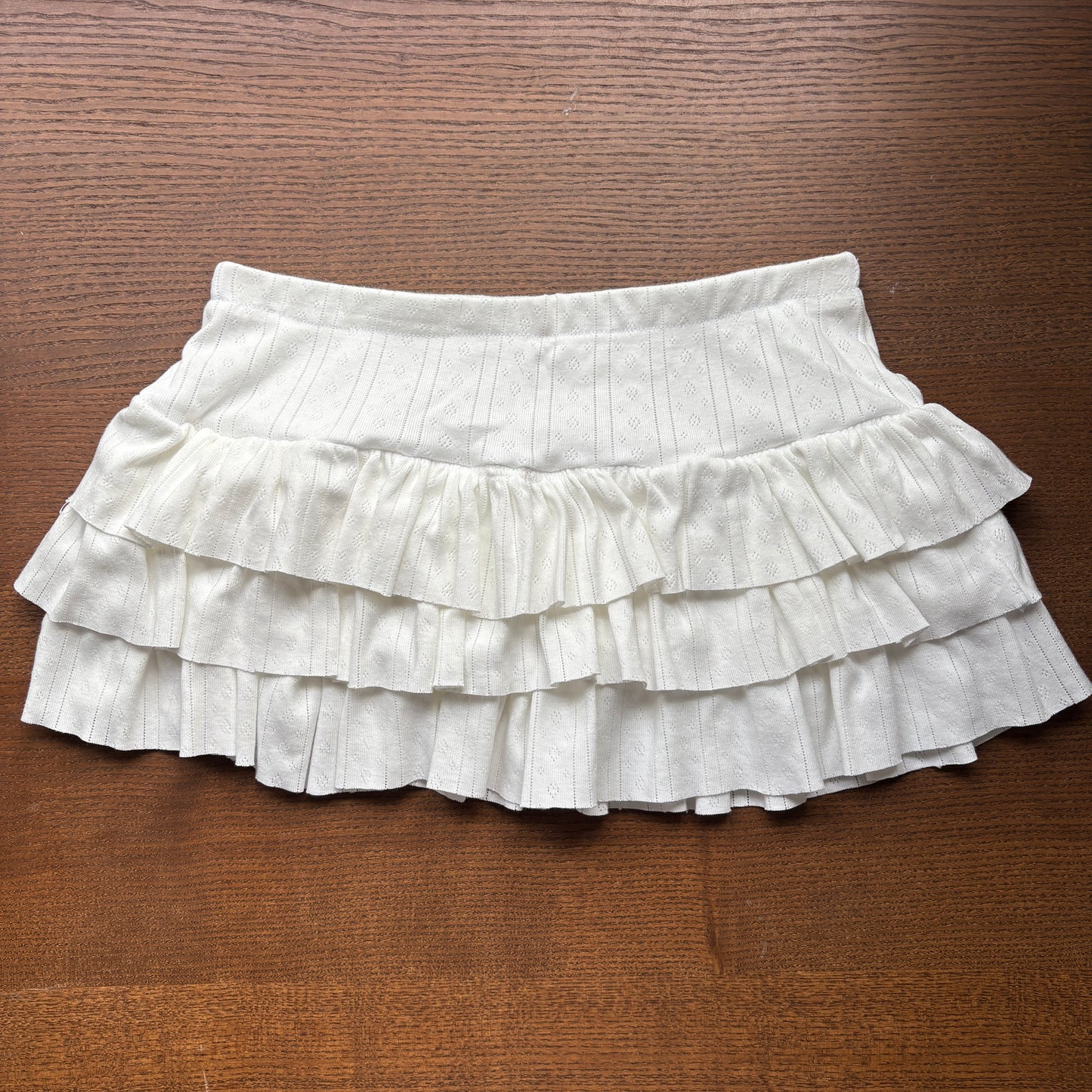 Ruffle Mini Skirt