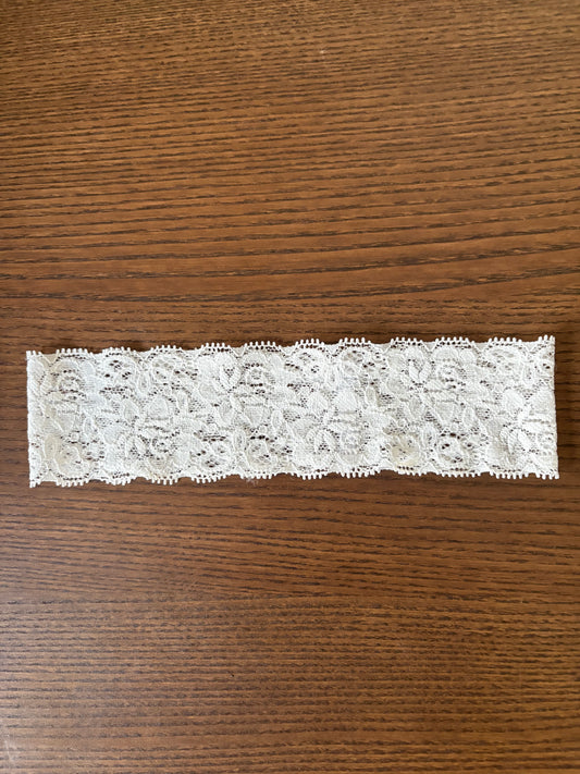 White Lace Headband